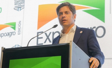 Kicillof en la ExpoAgro: "Somos la principal provincia agropecuaria de la Argentina”