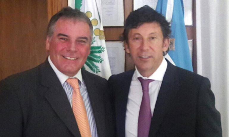 Trindade se reunió con el intendente de San Isidro, Gustavo Posse
