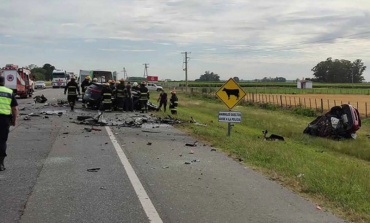 Dos pilarenses murieron en un trágico accidente de tránsito