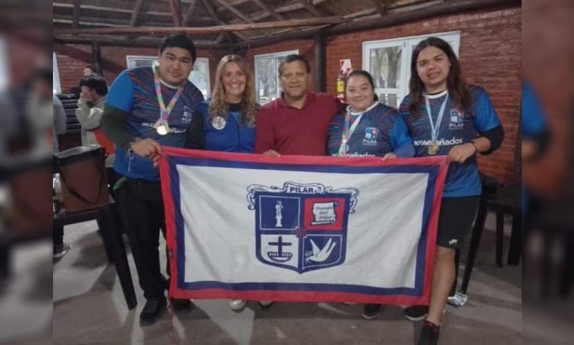 Triple oro pilarense en el Campeonato Nacional de Natación Adaptada