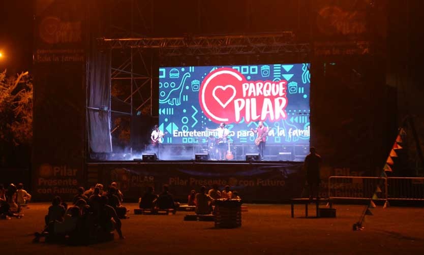 Nueva agenda de música en vivo para las noches en el Parque Pilar