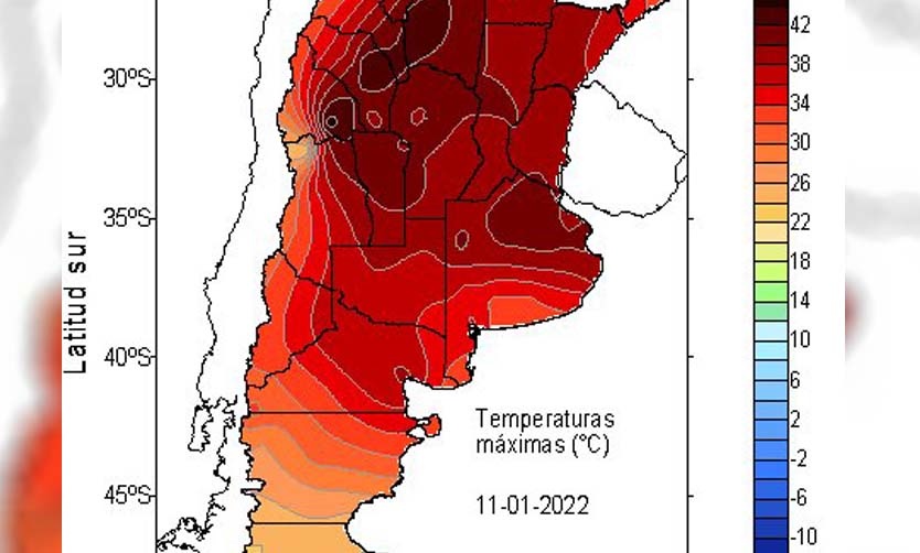 Pilar entre las ciudades bonaerenses con récord histórico de altas temperaturas