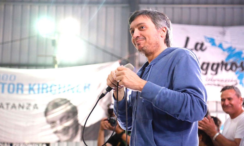 Máximo Kirchner llega a Pilar para sumarse a la campaña del Frente de Todos