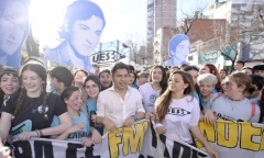 Noche de los Lápices: Kicillof participó de la marcha por el 49° aniversario