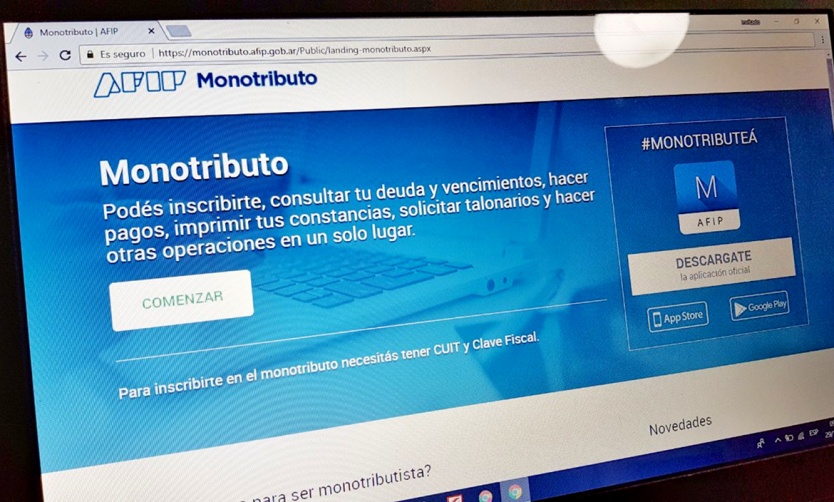 Así quedarían las nuevas categorías para el monotributo