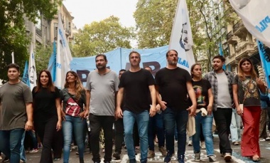Achával participó de la marcha por el Día de la Memoria por la Verdad y la Justicia