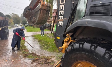 Temporal: elevan la alerta a naranja y el Municipio continúa con los operativos