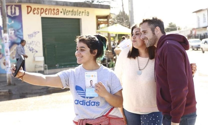 Achával busca afianzar el voto joven: "Necesitamos de todo su aporte para sacar a Pilar adelante"