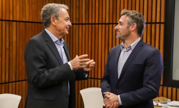 Achával se reunió con los ex presidentes de Colombia y España
