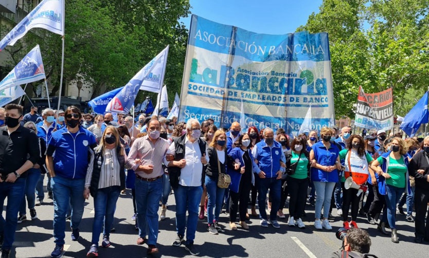 La Bancaria anunció un paro nacional de 24 horas para el jueves 23 de febrero