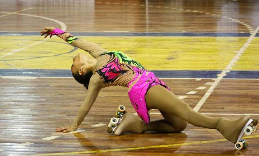 Pilar recibe al Campeonato Nacional de patín de precisión