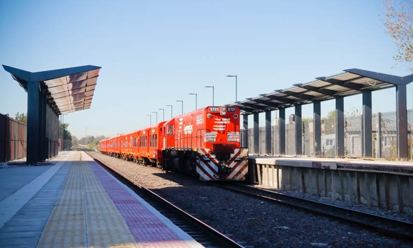 Tren Belgrano: Muestran avances en la construcción de la Estación Panamericana