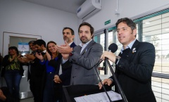Kicillof: “Le exigimos a Milei que nos transfiera las obras para poder finalizarlas”