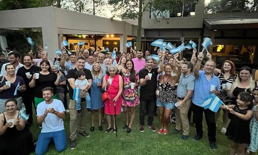 Cáceres se reunió con referentes del PRO y confió en un futuro triunfo de Juntos