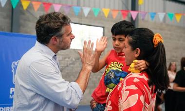 Achával compartió una jornada recreativa por el Día de las Personas con Discapacidad