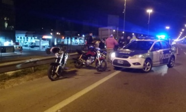 Motos: picadas y maniobras peligrosas en la Panamericana