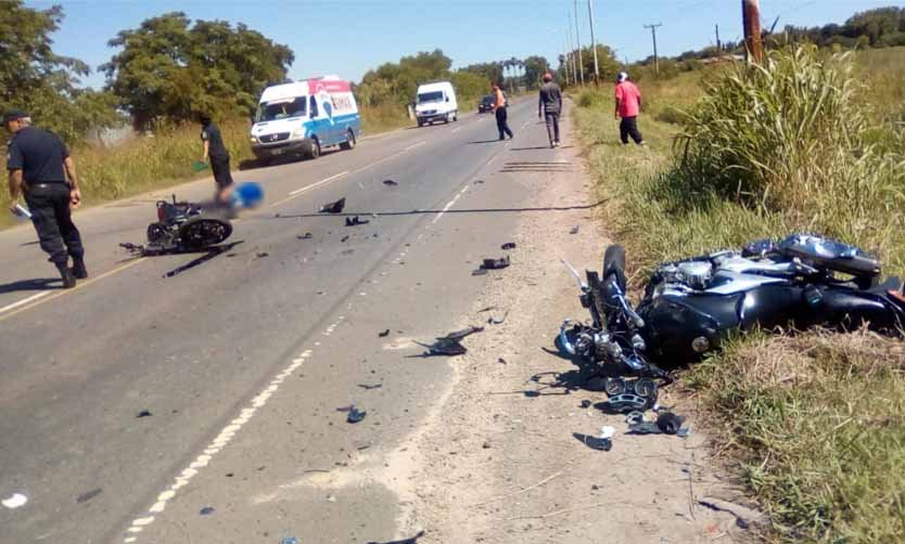 Joven motociclista murió en un siniestro vial en Ruta 25