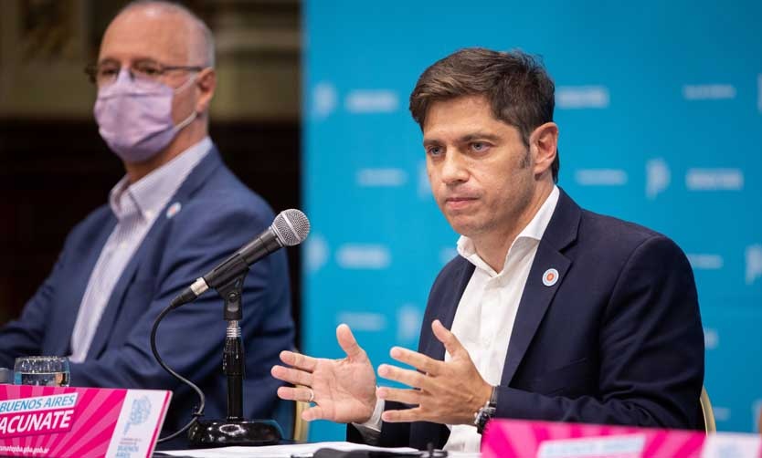 Kicillof defendió suspender la presencialidad en las escuelas: “Se hace para que muera menos gente"