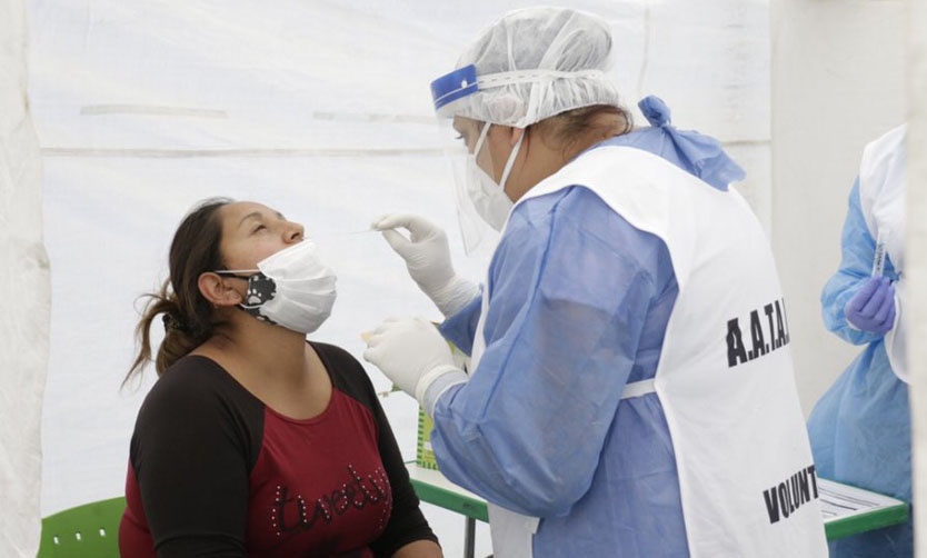 Covid: reportan 165 nuevos contagios y 6 muertes en Pilar