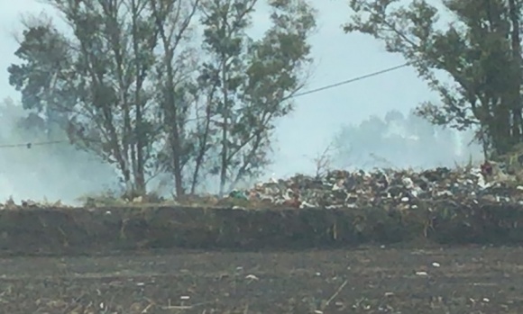 El Municipio defendió el nuevo basural de la ruta 25: “Es un centro de transferencia de ramas”