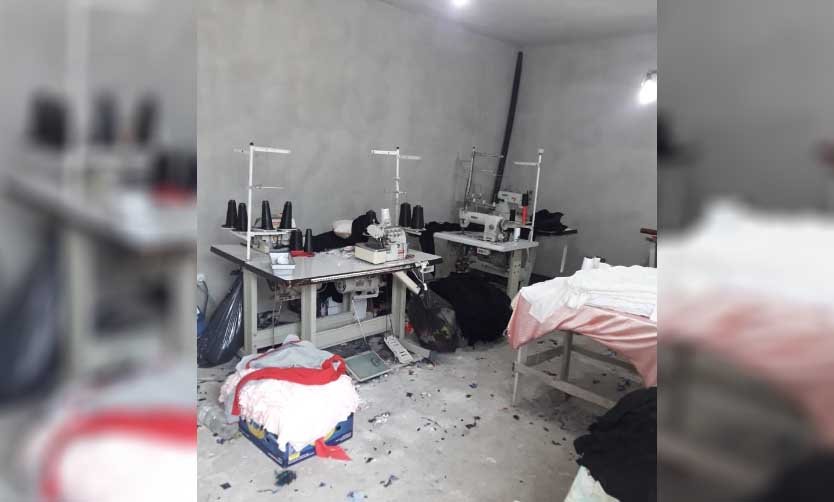 Rescatan a una joven que era explotada en un taller textil clandestino