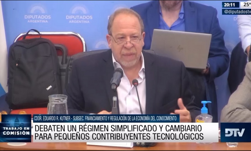 Con el análisis de funcionarios, comenzó en diputados el debate sobre el proyecto de Monotributo Tecnológico