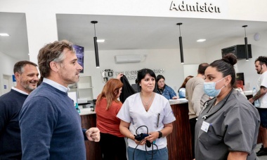 El intendente Achával visitó los nuevos Policonsultorios de Tribarrial