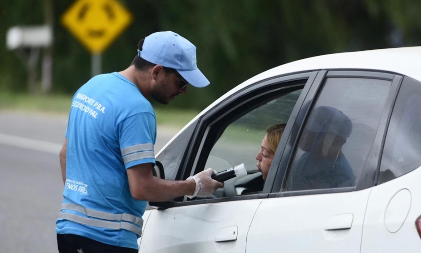 Transporte realizó más de 3400 test de alcoholemia en la primera quincena de enero