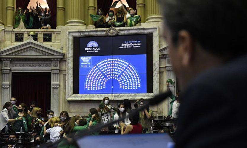 Diputados dio media sanción al aborto legal y pasa al Senado para su definición