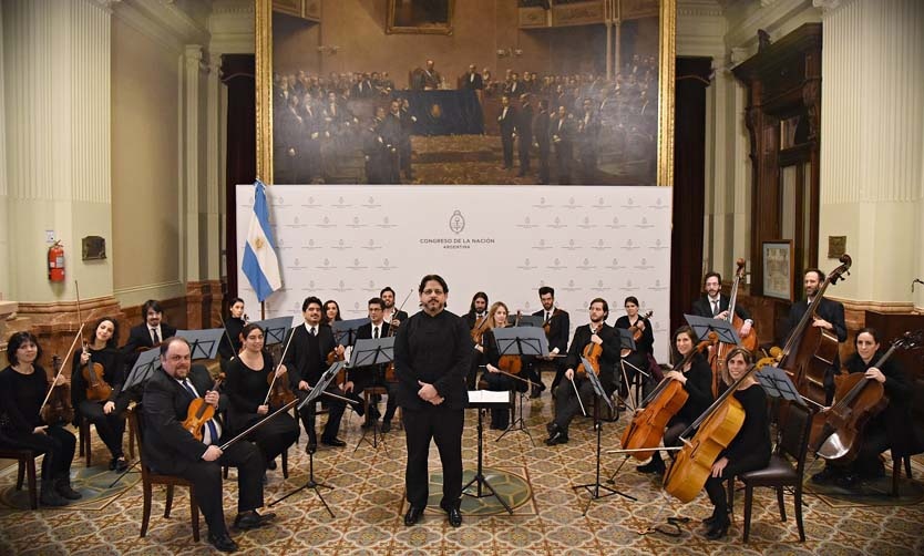 La Orquesta de Cámara del Congreso de la Nación visita Pilar