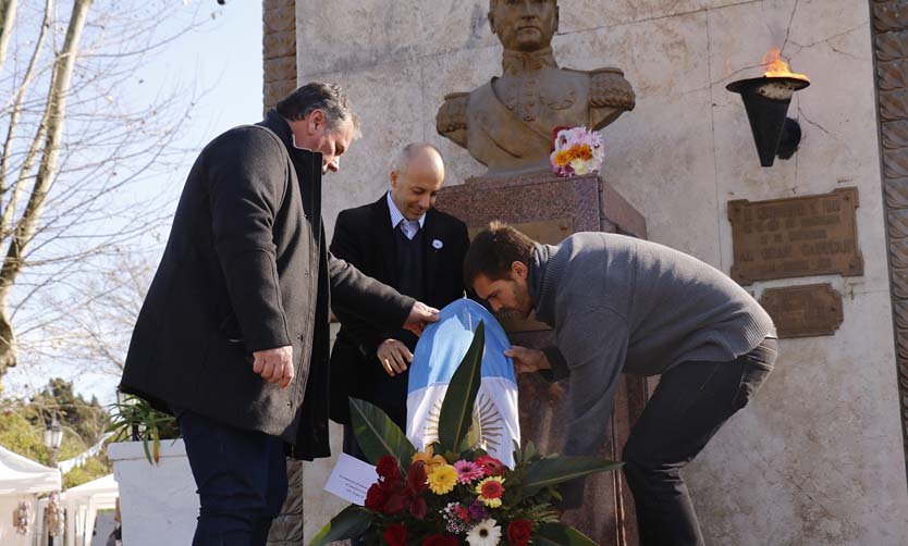 El Municipio conmemoró un nuevo aniversario del fallecimiento de San Martín