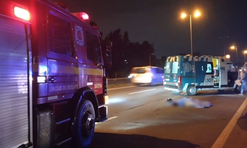 Una mujer murió en un accidente vial en la Ruta 8