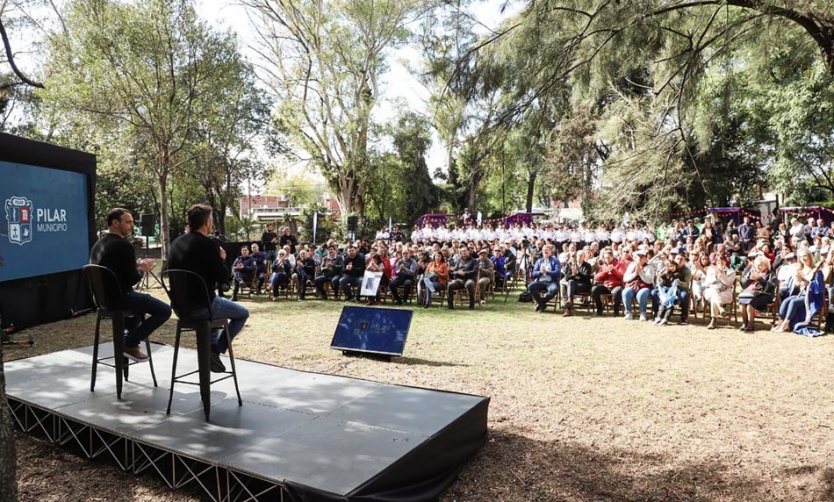 El intendente Federico Achával anunció la creación del nuevo Paseo Del Viso