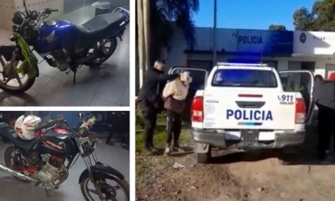 VIDEO- Dos motochorros le robaron a un repartidor: fueron detenidos