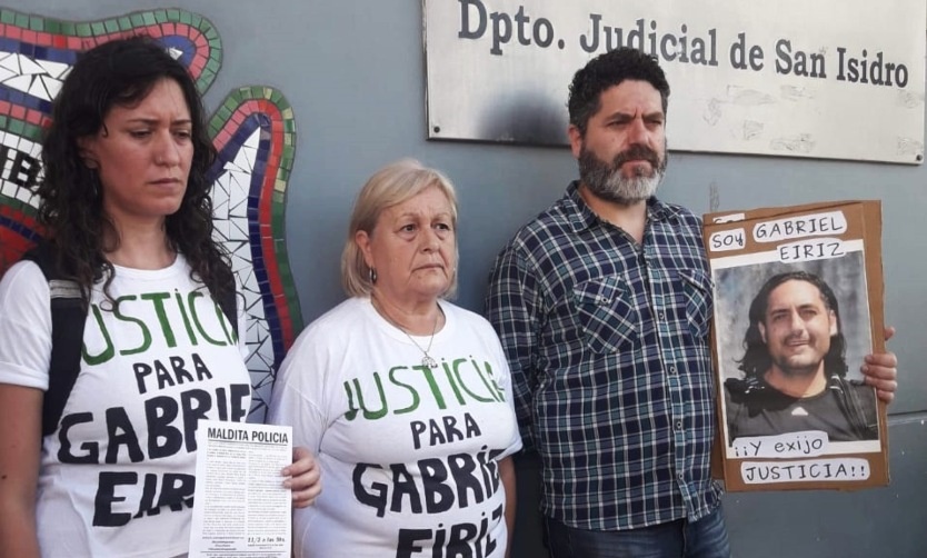 Pidieron justicia para Gabriel Eiriz, asesinado en La Lonja