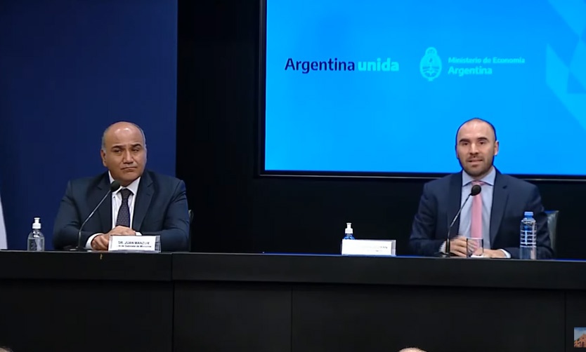Guzmán y Manzur dieron detalles del acuerdo con el FMI