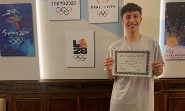 Joven pilarense y su desempeño y participación en el Sudamericano de Esgrima