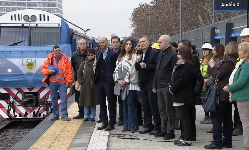 Viaducto: El Ferrocarril San Martín vuelve a llegar a Retiro