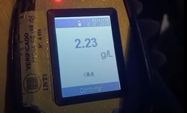 En Año Nuevo vuelven a detectar un centenar de conductores alcoholizados