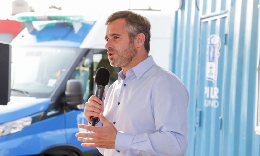El Municipio inauguró una nueva base de ambulancias