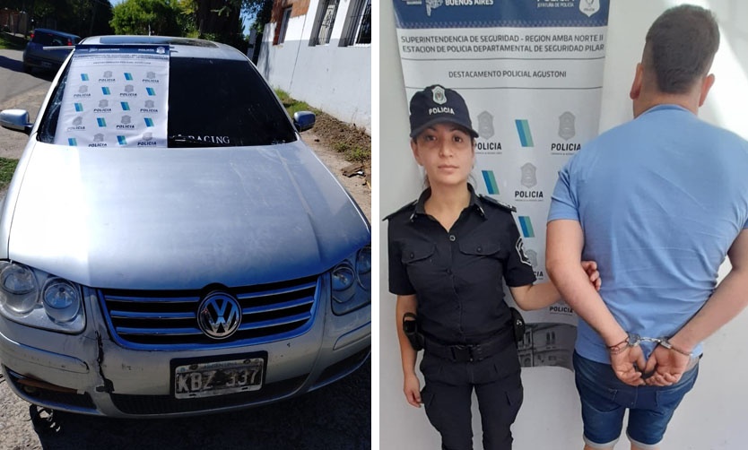 Lo detienen por amenazar a la vecina y le encuentran autos adulterados