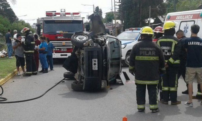 En diciembre se registraron 85 siniestros viales en las rutas de Pilar