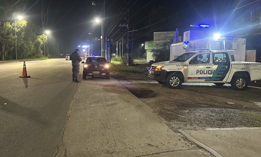 Más de 50 detenidos en operativos de saturación policial en Pilar