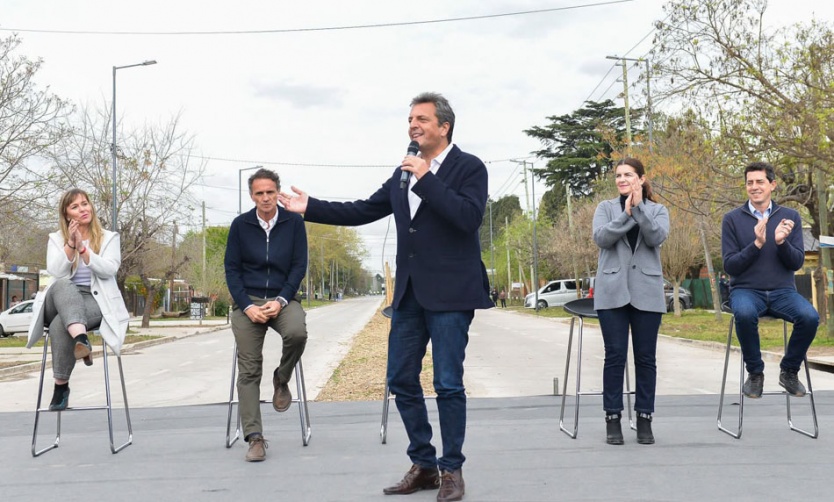 Sergio Massa: “En los próximos cuatro años vamos a mejorar la distribución del ingreso"