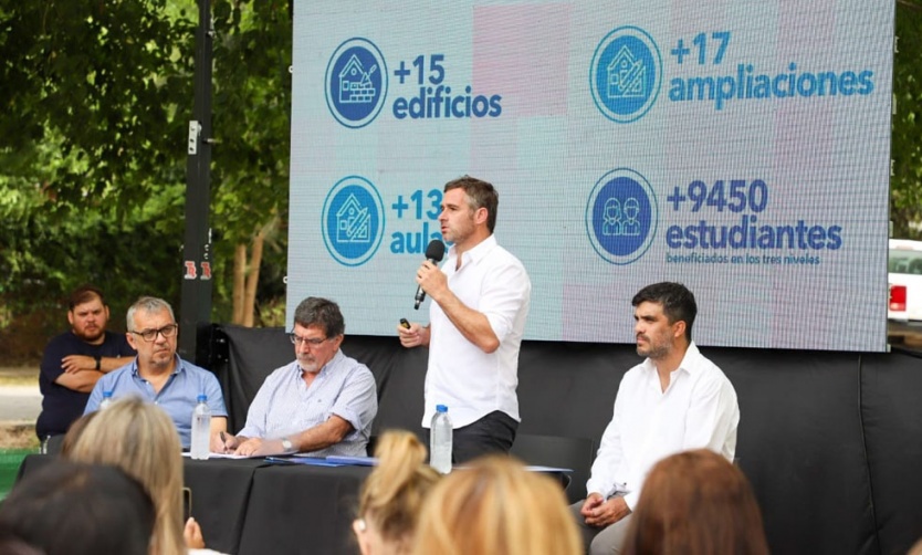 Achával: “Asumimos el compromiso de transformar la educación en Pilar"