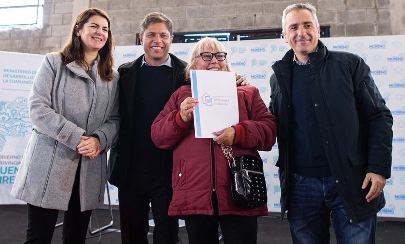 Kicillof: "Venimos a restaurar los derechos perdidos"