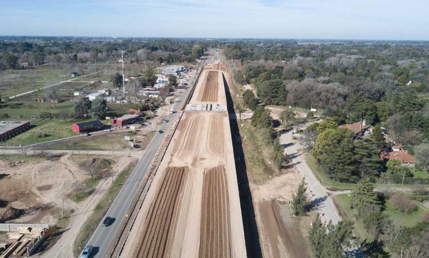 Entra en su etapa final la construcción de la Autopista que une Pilar y Pergamino