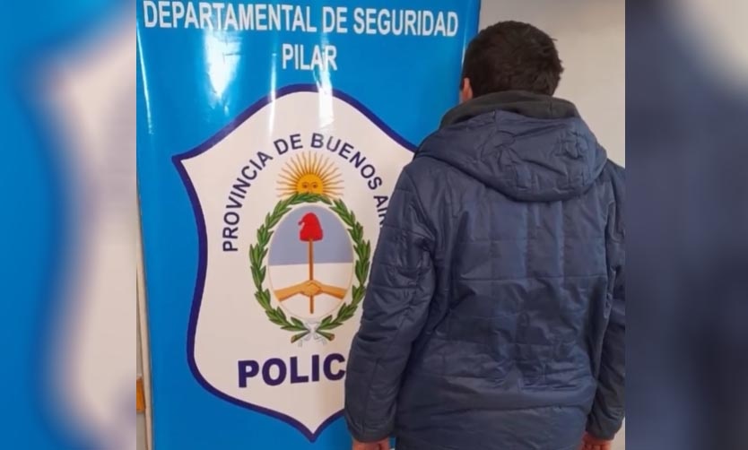 VIDEO: La Policía frustró un robo a un local de ropa del centro de Pilar