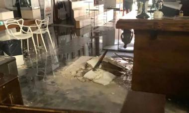 Cede el techo del SportClub en Palmas del Pilar y el gimnasio quedó clausurado