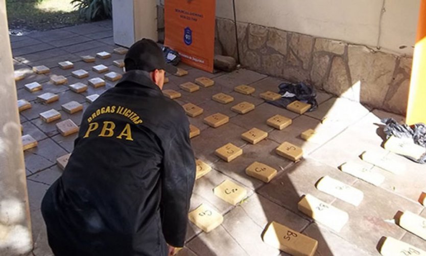 Según la Gendarmería, es el doble la cantidad de droga "comida por las ratas"